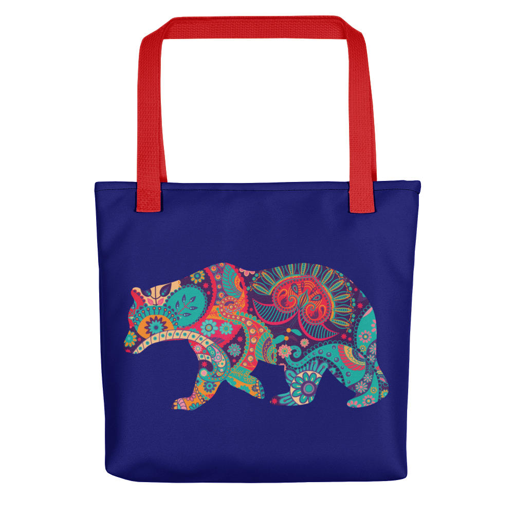 Paisley Bear (Bag)-Bags-Swish Embassy