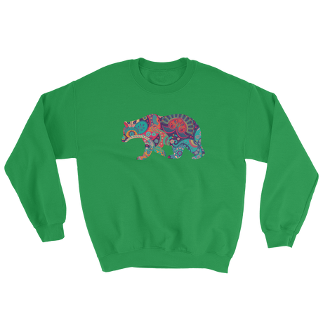 Paisley Bear (Long Sleeve)-Long Sleeve-Swish Embassy