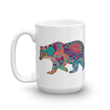 Paisley Bear (Mug)-Mugs-Swish Embassy