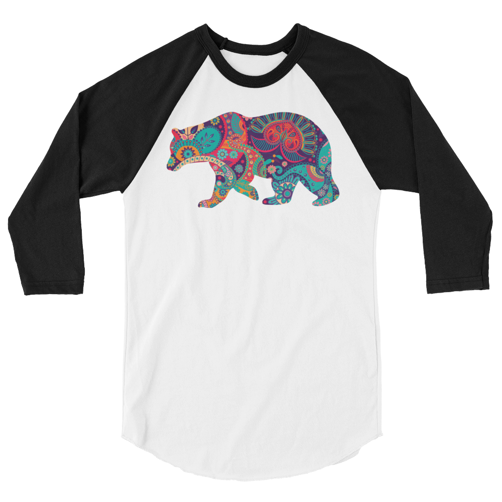 Paisley Bear (Raglan)-Raglan-Swish Embassy