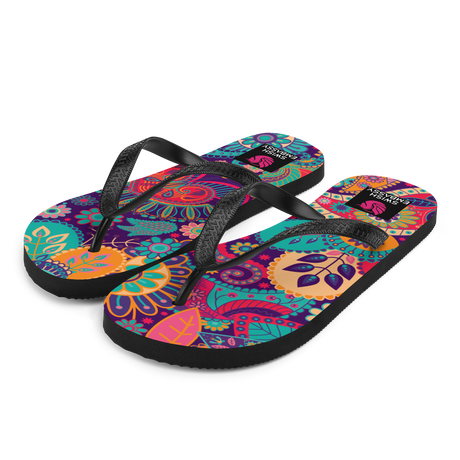 Paisley (Flip Flops)-Flip Flops-Swish Embassy