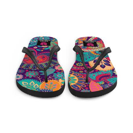 Paisley (Flip Flops)-Flip Flops-Swish Embassy