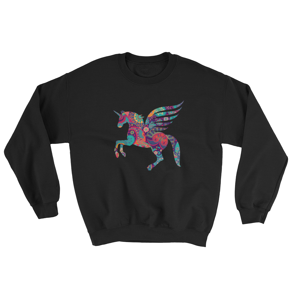 Paisley Pegacorn (Long Sleeve)-Long Sleeve-Swish Embassy