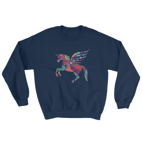Paisley Pegacorn (Long Sleeve)-Long Sleeve-Swish Embassy
