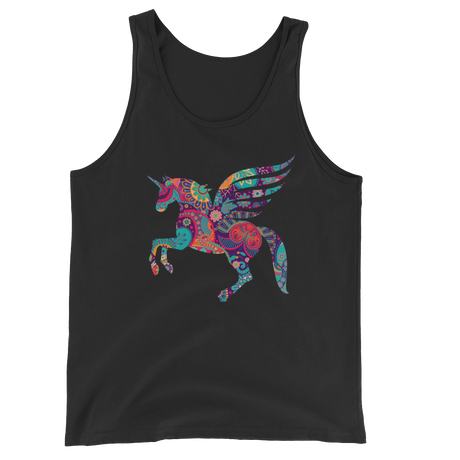 Paisley Pegacorn (Tank Top)-Tank Top-Swish Embassy
