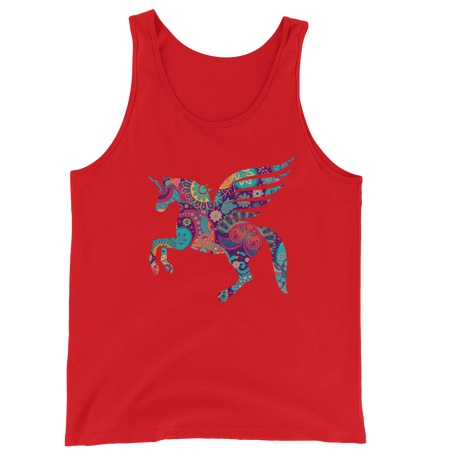 Paisley Pegacorn (Tank Top)-Tank Top-Swish Embassy