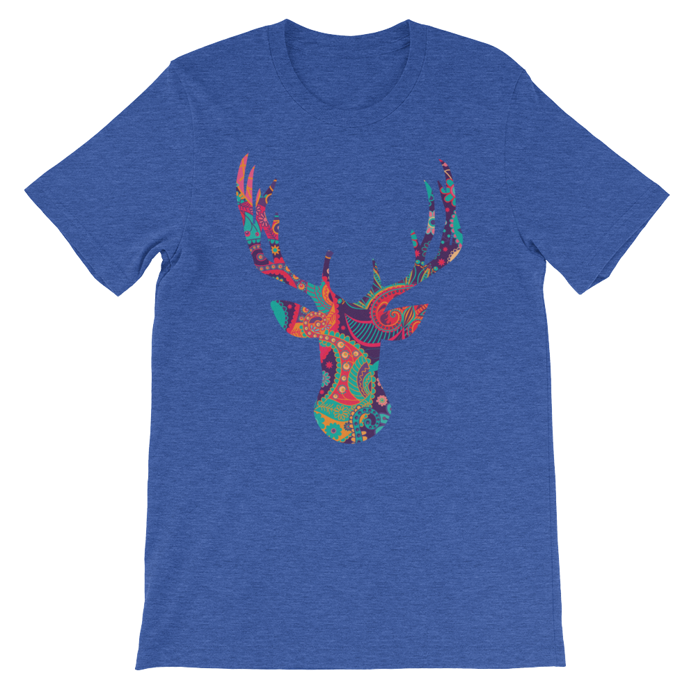 Paisley Stag-T-Shirts-Swish Embassy