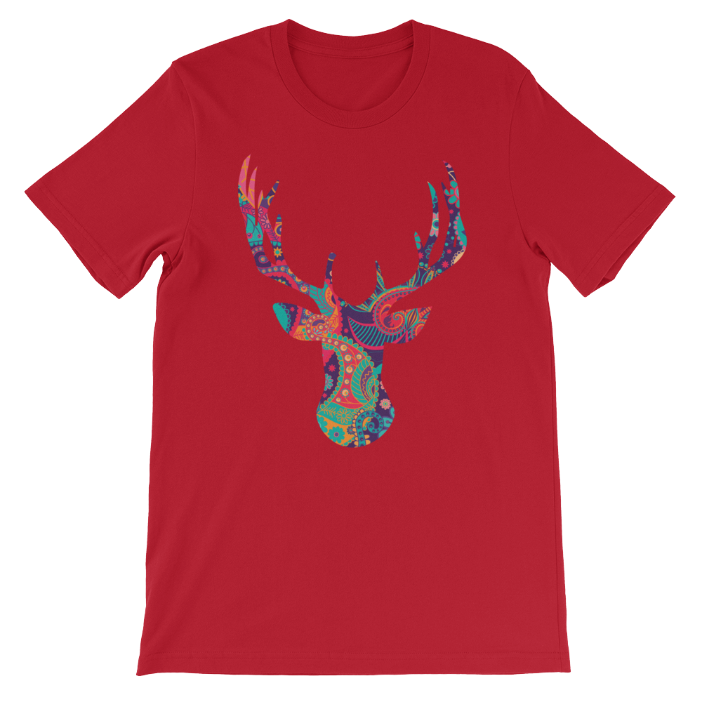 Paisley Stag-T-Shirts-Swish Embassy