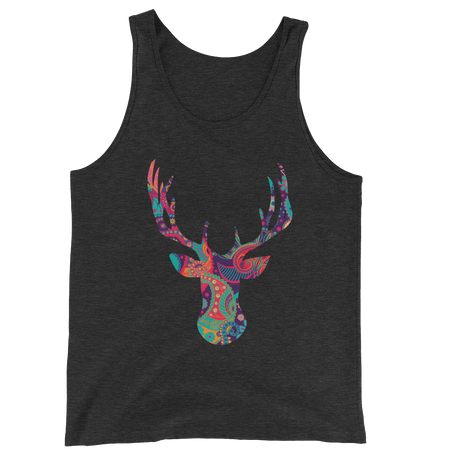 Paisley Stag (Tank Top)-Tank Top-Swish Embassy