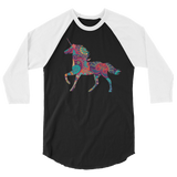 Paisley Unicorn (Raglan)-Raglan-Swish Embassy