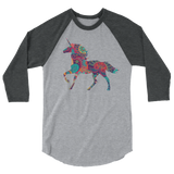 Paisley Unicorn (Raglan)-Raglan-Swish Embassy