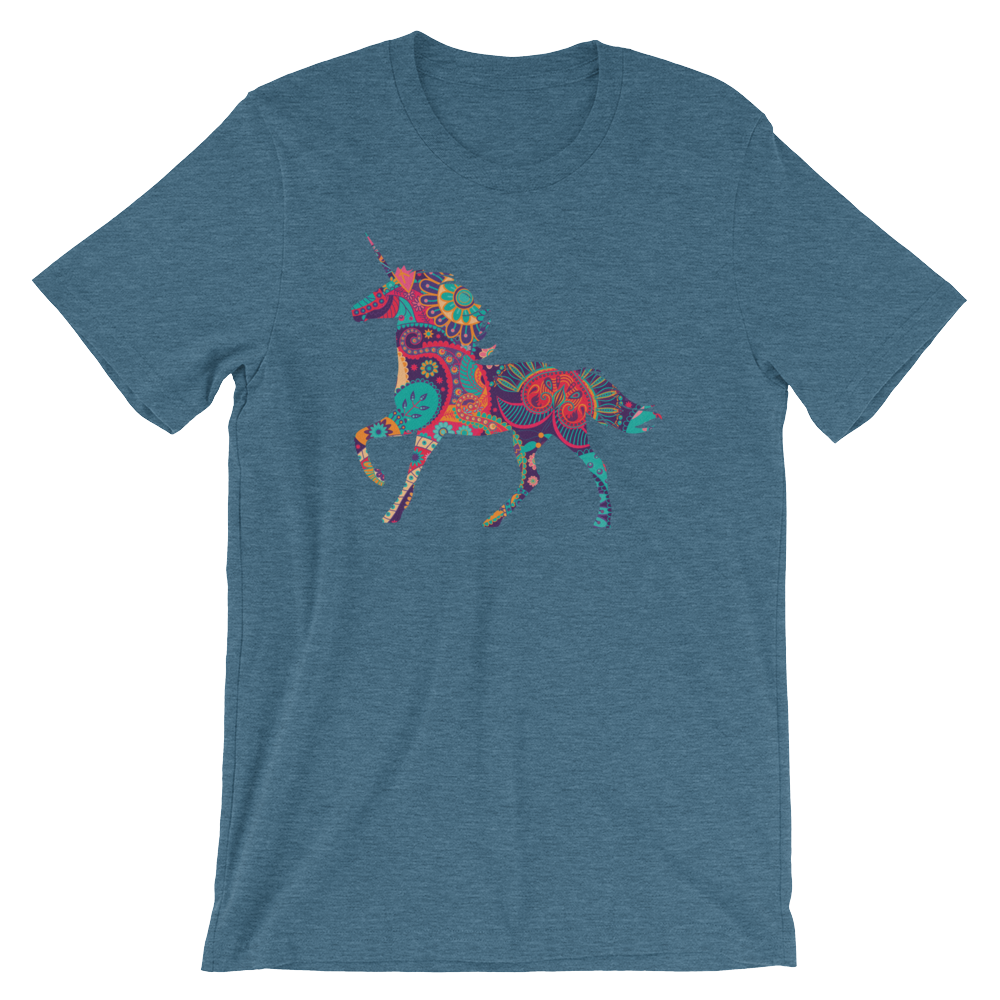 Paisley Unicorn-T-Shirts-Swish Embassy