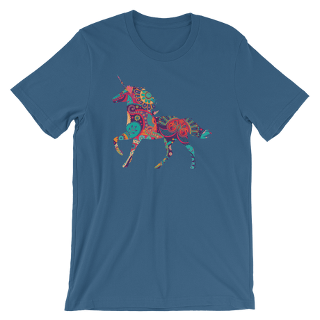 Paisley Unicorn-T-Shirts-Swish Embassy