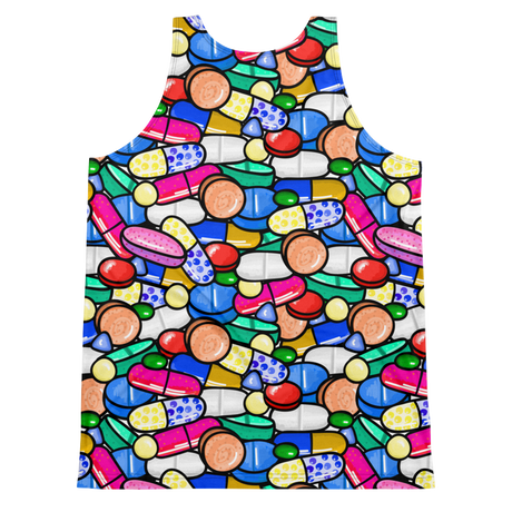 Party Favors (Allover Tank Top)-Allover Tank Top-Swish Embassy