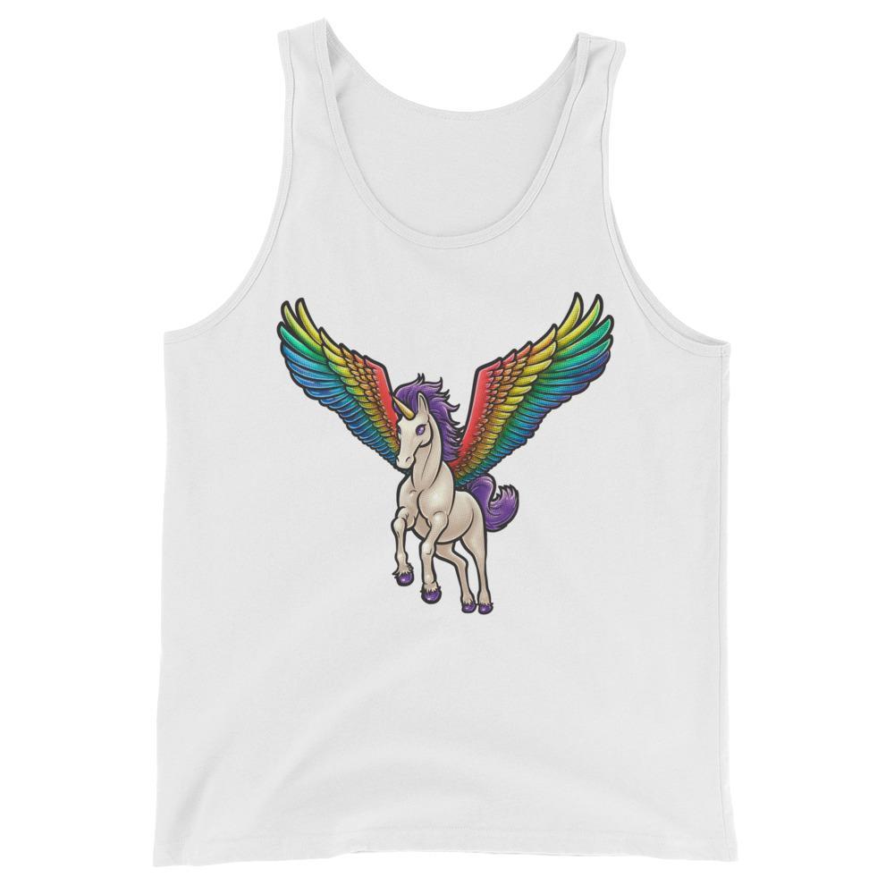 Pegasus Takes Flight (Tank Top)-Tank Top-Swish Embassy