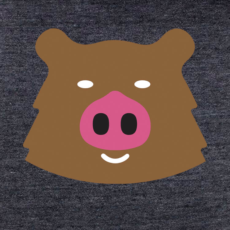 Piggy Bear-T-Shirts-Swish Embassy