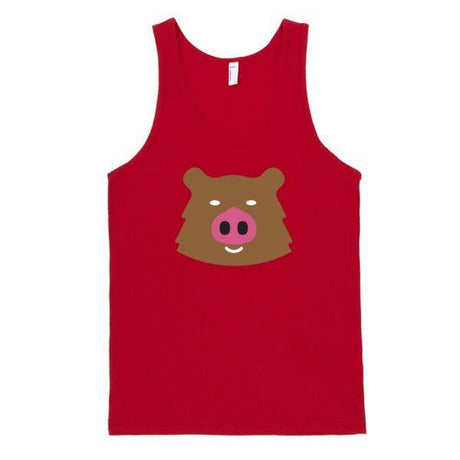 Piggy Bear Tank-Tank Top-Swish Embassy