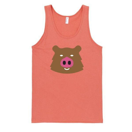 Piggy Bear Tank-Tank Top-Swish Embassy