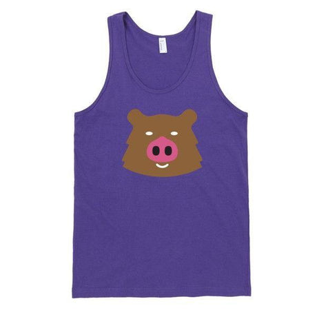 Piggy Bear Tank-Tank Top-Swish Embassy