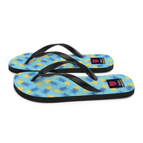 Pineapple Princess (Flip Flops)-Flip Flops-Swish Embassy