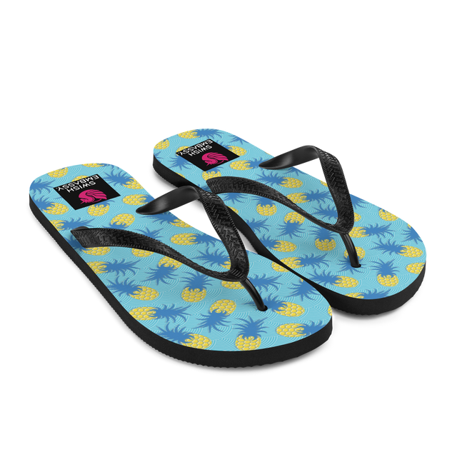 Pineapple Princess (Flip Flops)-Flip Flops-Swish Embassy