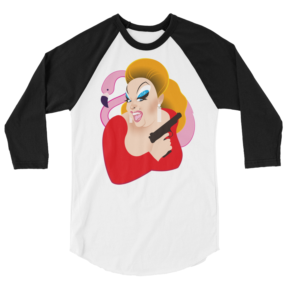 Pink Bird (Raglan)-Raglan-Swish Embassy