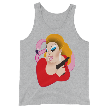 Pink Bird (Tank Top)-Tank Top-Swish Embassy