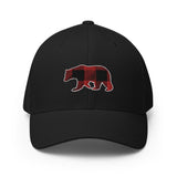 Plaid Bear (Baseball Cap)-Headwear-Swish Embassy