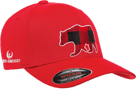 Plaid Bear (Headwear)-Headwear-Swish Embassy