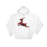 Plaid Reindeer (Hoodie)-Christmas Hoodies-Swish Embassy