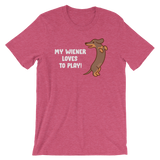 Playful Wiener-T-Shirts-Swish Embassy