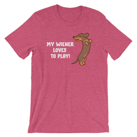 Playful Wiener-T-Shirts-Swish Embassy