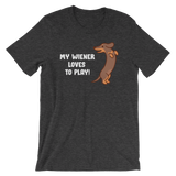 Playful Wiener-T-Shirts-Swish Embassy