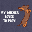 Playful Wiener-T-Shirts-Swish Embassy