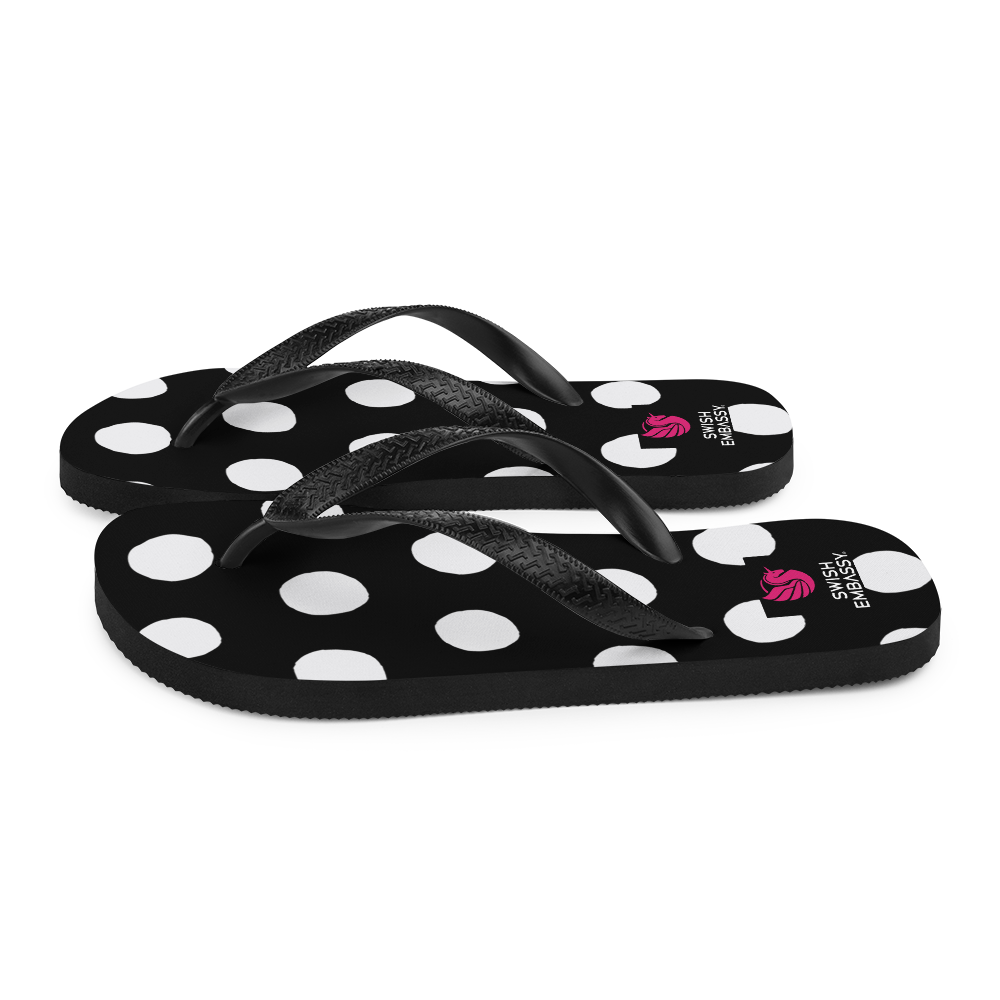 Polka Dot (Flip Flops)-Flip Flops-Swish Embassy