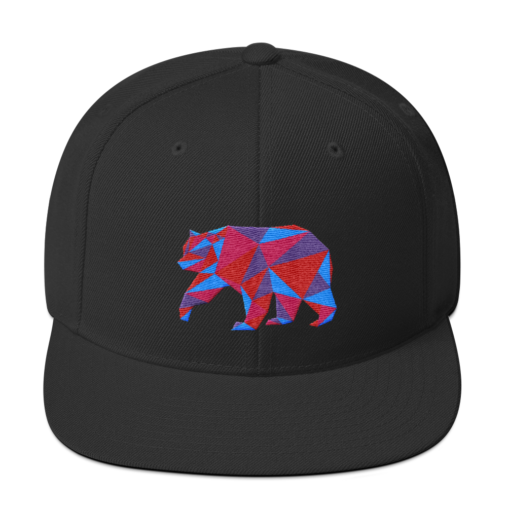 Polygon Bear (Baseball Cap)-Headwear-Swish Embassy