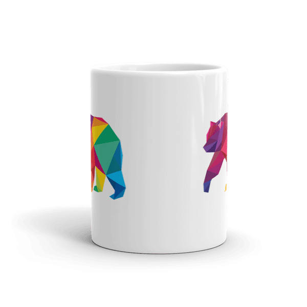 Polygon Bear Mug-Mugs-Swish Embassy