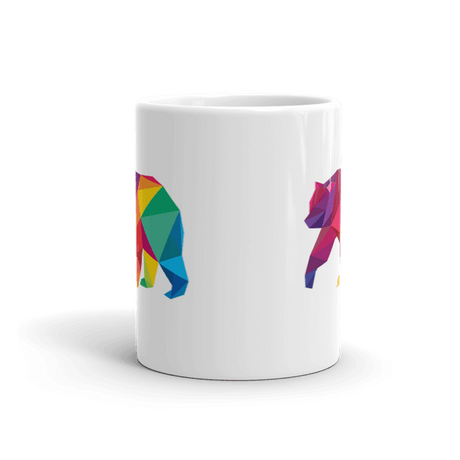 Polygon Bear Mug-Mugs-Swish Embassy