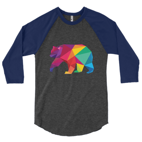 Polygon Bear (Raglan)-Raglan-Swish Embassy