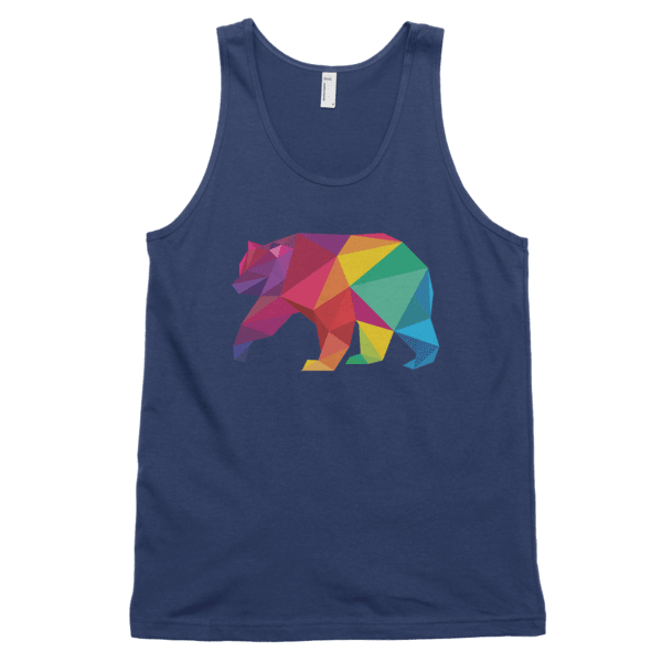 Polygon Bear (Tank)-Tank Top-Swish Embassy