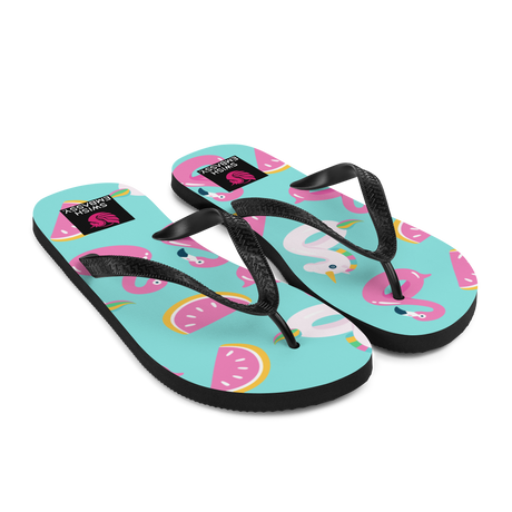 Pool Party (Flip Flops)-Flip Flops-Swish Embassy