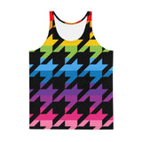 Pride Houndstooth (Allover Tank Top)-Allover Tank Top-Swish Embassy