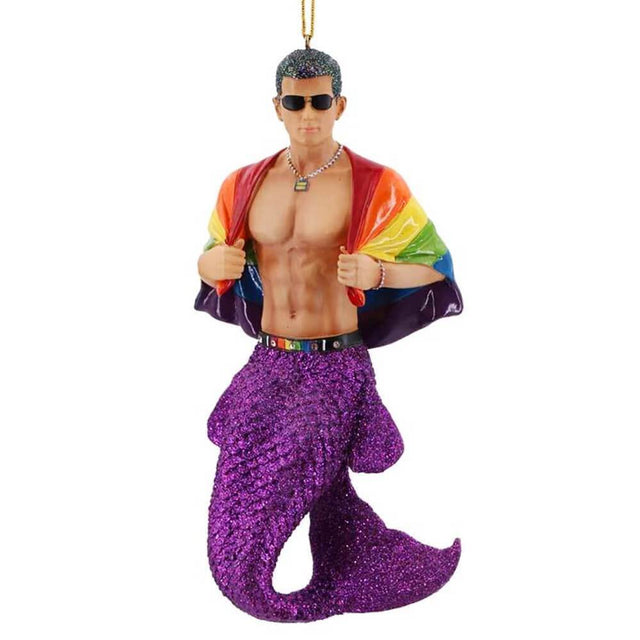 Pride Merman (Ornament)-Ornament-Swish Embassy