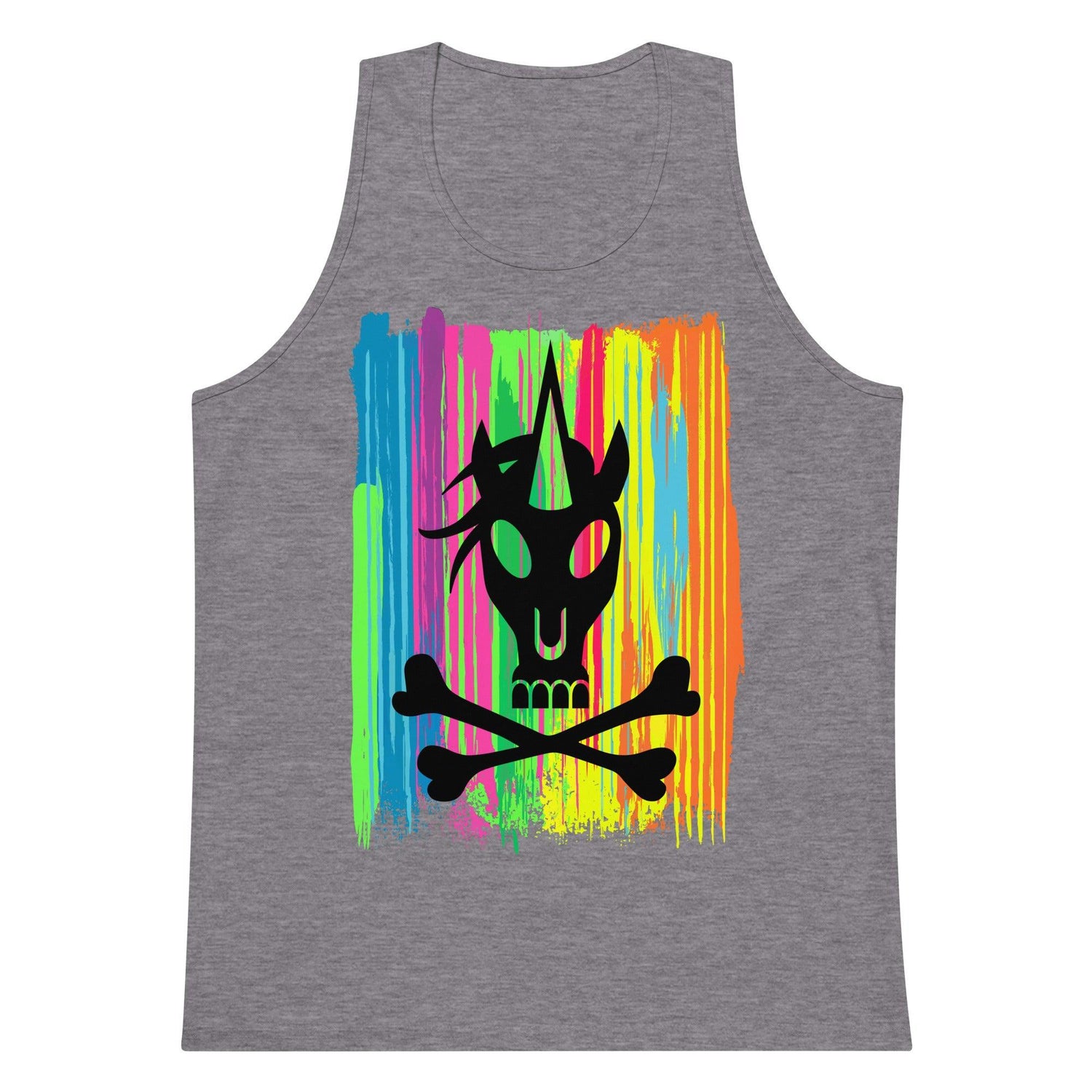 Psycho Unicorn (Tank Top)-Tank Top-Swish Embassy