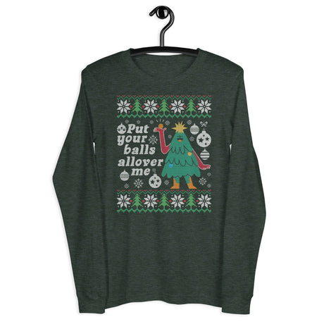 Put Your Balls (Ugly Christmas)-T-Shirts-Swish Embassy