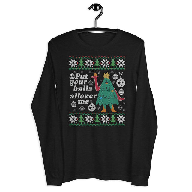 Put Your Balls (Ugly Christmas)-T-Shirts-Swish Embassy