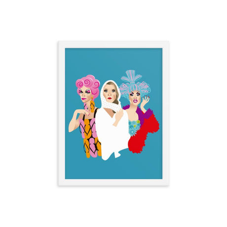 Queens of the Desert (Framed poster)-Swish Embassy