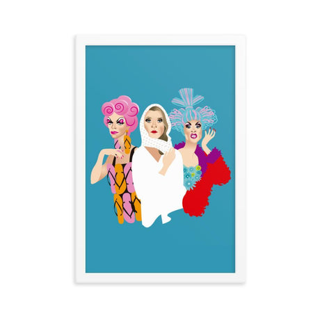 Queens of the Desert (Framed poster)-Swish Embassy