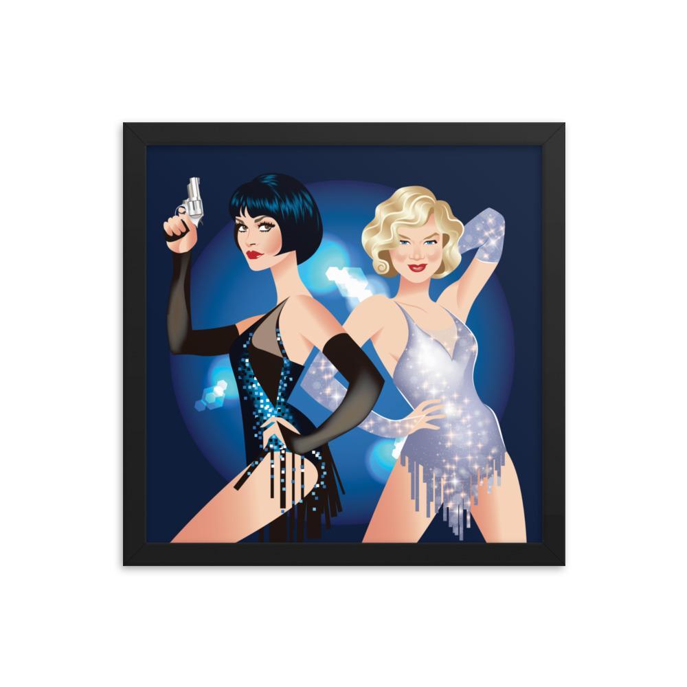 Razzle Dazzle (Framed poster)-Swish Embassy