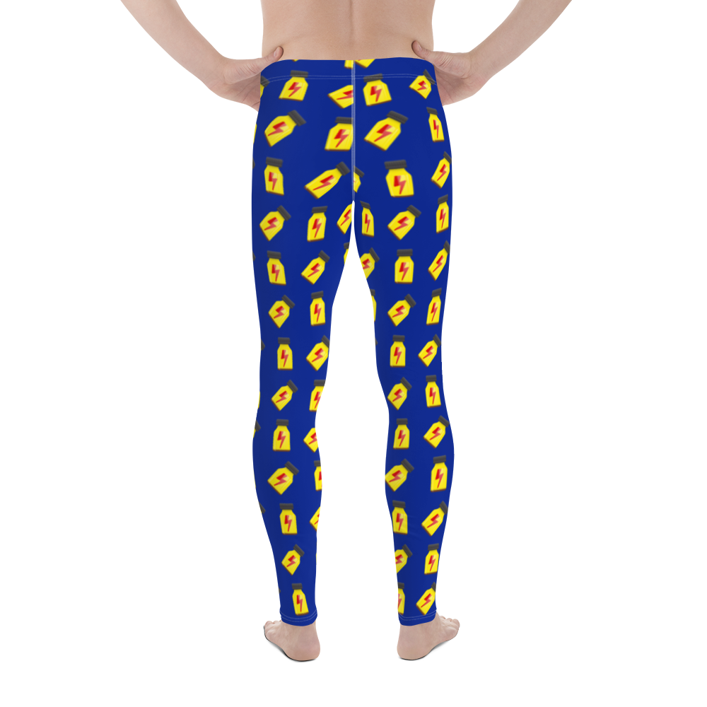 Rush Blue and Yellow (Meggings)-Meggings-Swish Embassy